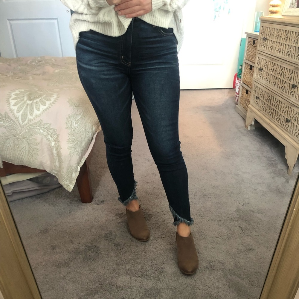 American Eagle Super High Rise Jegging Crop